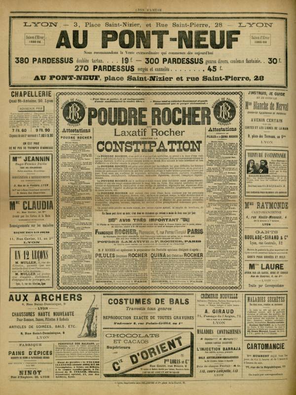 
						Affichage en mode lecture de la page
					