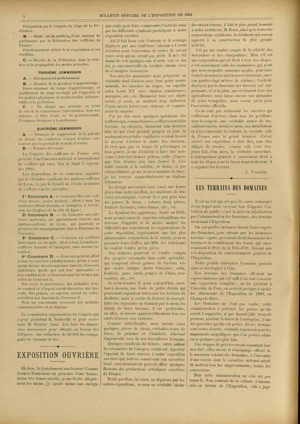 
						Affichage en mode lecture de la page
					
