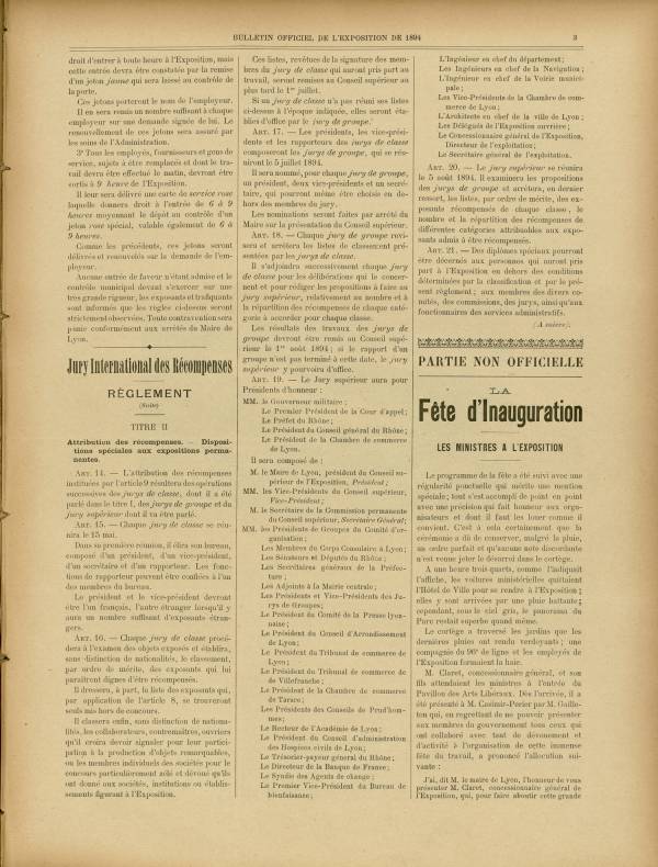 
						Affichage en mode lecture de la page
					