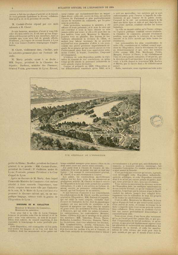 
						Affichage en mode lecture de la page
					