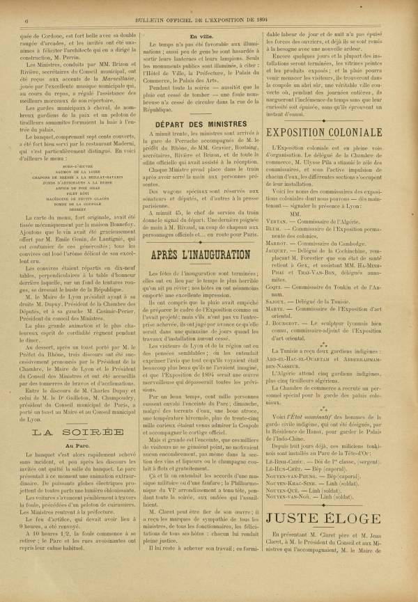 
						Affichage en mode lecture de la page
					