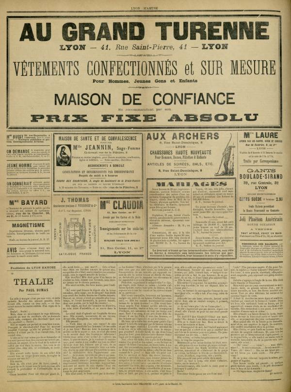 
						Affichage en mode lecture de la page
					