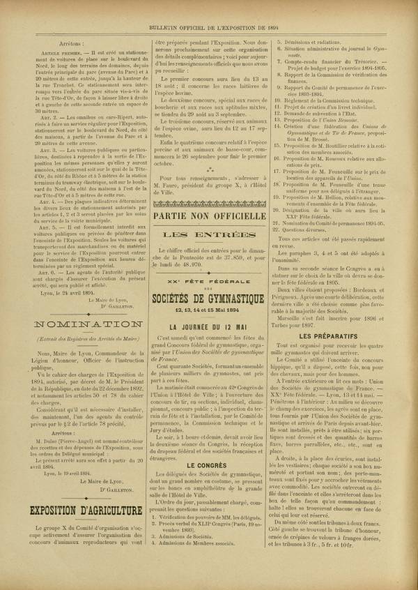 
						Affichage en mode lecture de la page
					