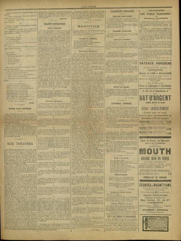 
						Affichage en mode lecture de la page
					