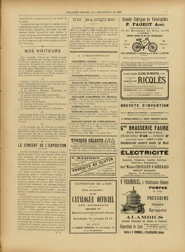 
						Affichage en mode lecture de la page
					