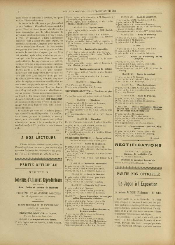 
						Affichage en mode lecture de la page
					