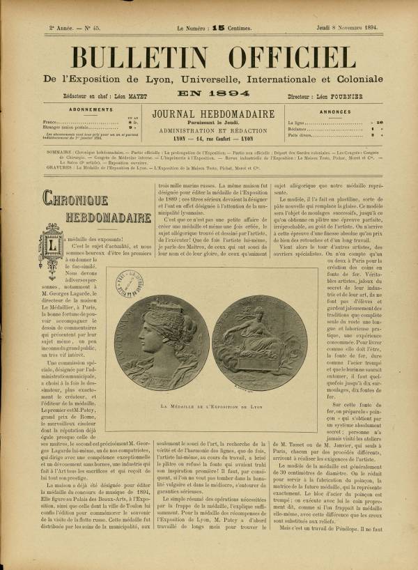 
						Affichage en mode lecture de la page
					