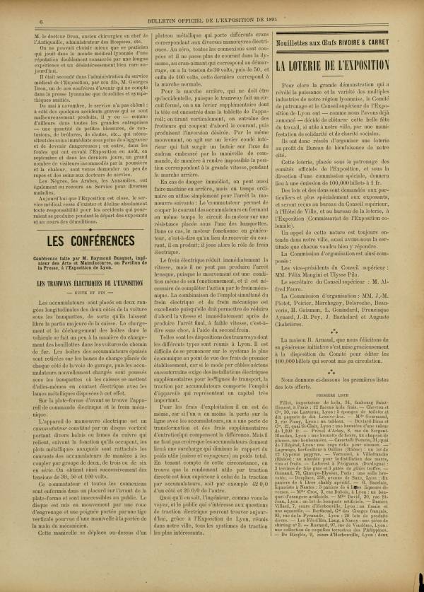 
						Affichage en mode lecture de la page
					