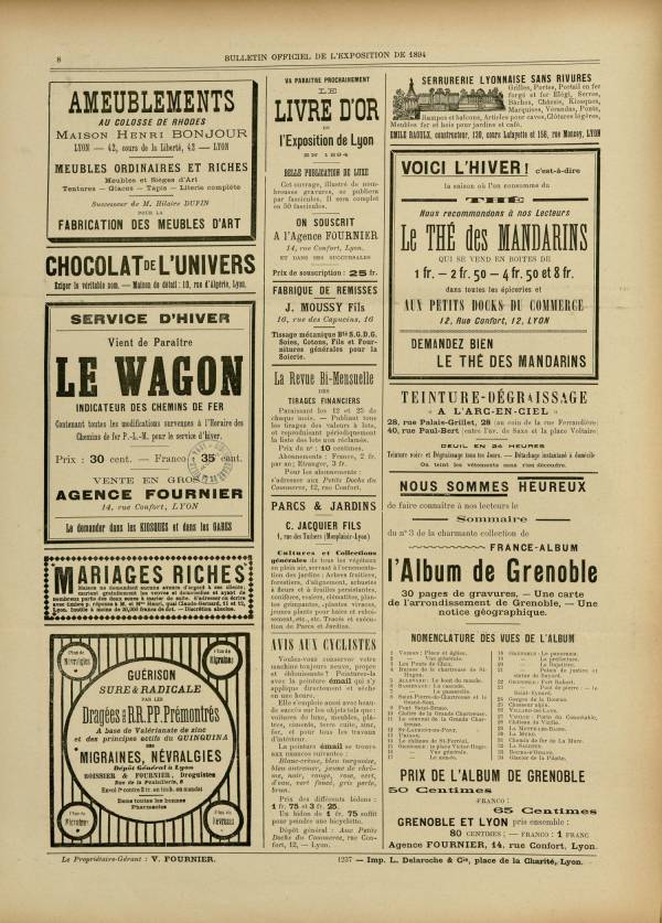 
						Affichage en mode lecture de la page
					