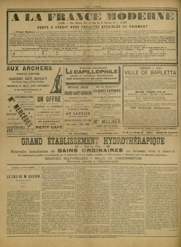 
						Affichage en mode lecture de la page
					