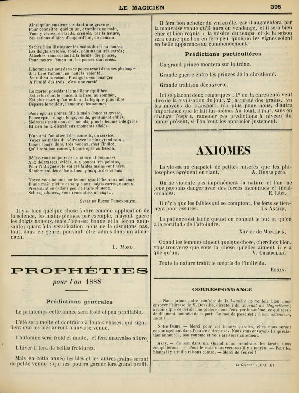 
						Affichage en mode lecture de la page
					