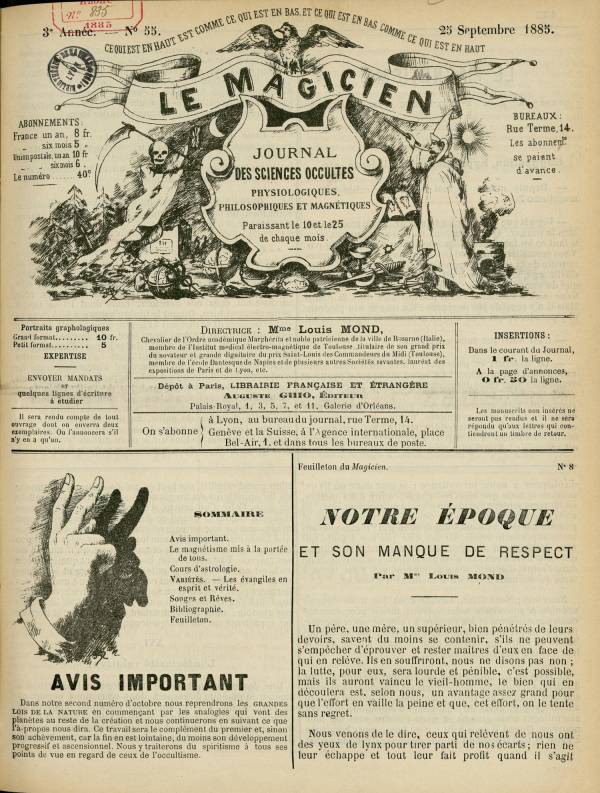 
						Affichage en mode lecture de la page
					