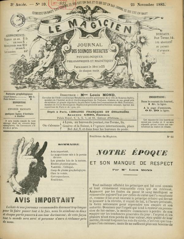 
						Affichage en mode lecture de la page
					