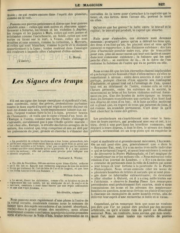 
						Affichage en mode lecture de la page
					