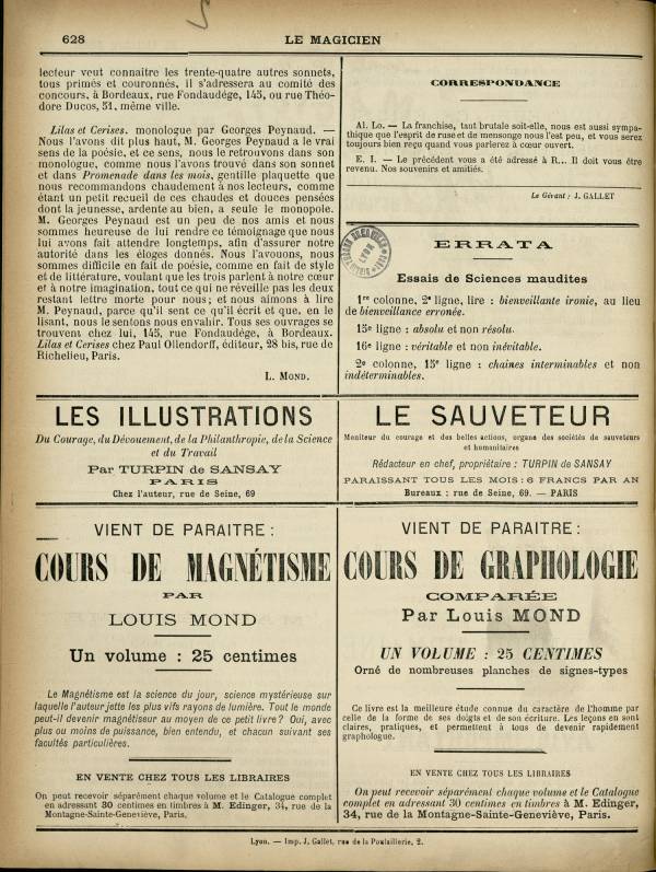 
						Affichage en mode lecture de la page
					