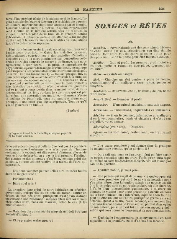 
						Affichage en mode lecture de la page
					