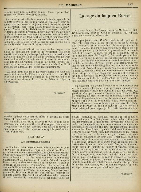 
						Affichage en mode lecture de la page
					