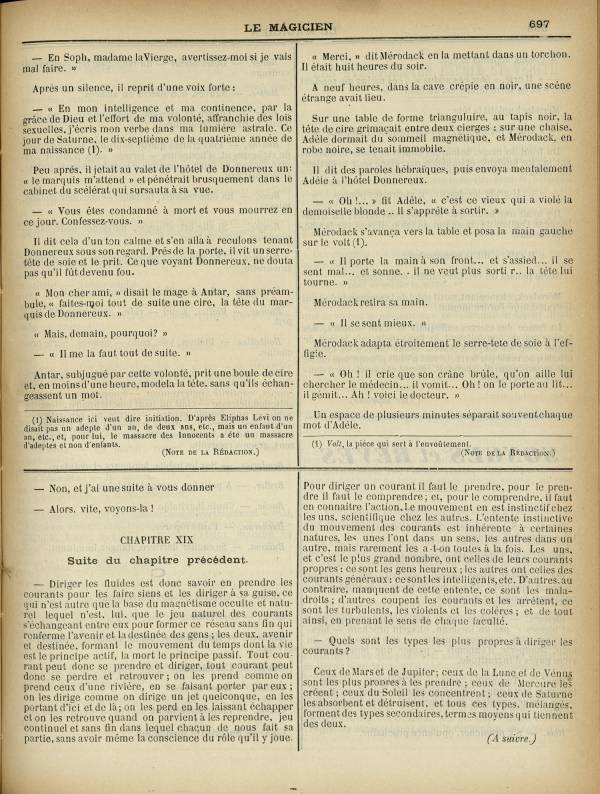
						Affichage en mode lecture de la page
					