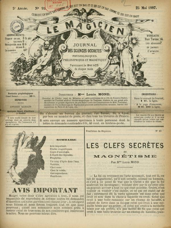 
						Affichage en mode lecture de la page
					