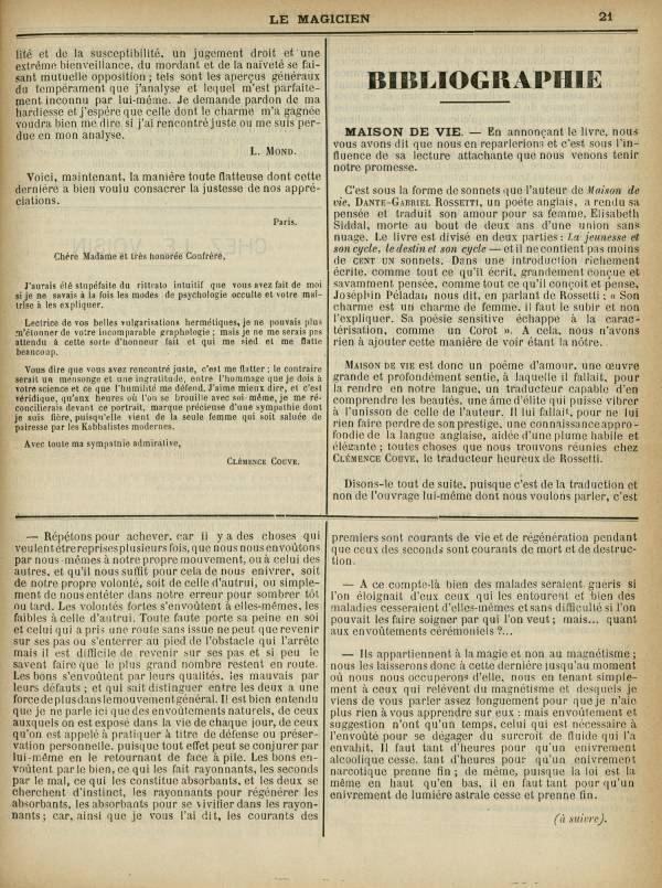
						Affichage en mode lecture de la page
					