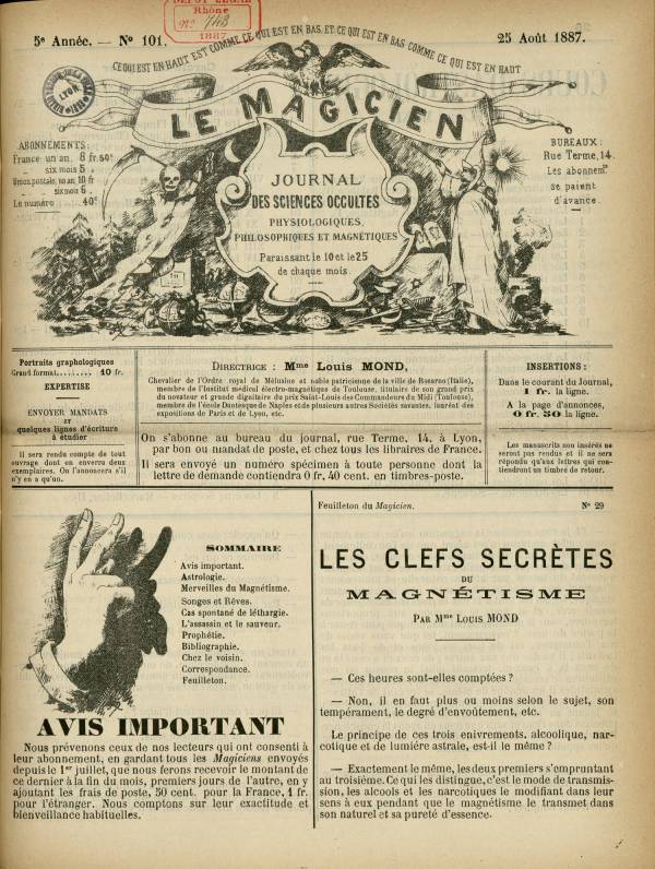
						Affichage en mode lecture de la page
					