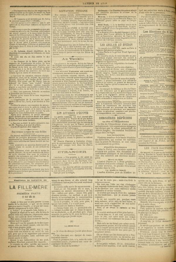 
						Affichage en mode lecture de la page
					