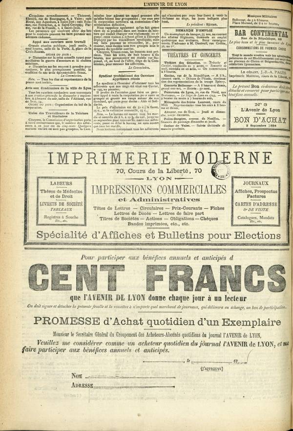 
						Affichage en mode lecture de la page
					