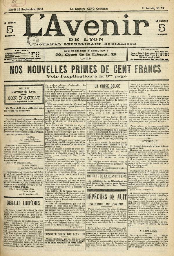 
						Affichage en mode lecture de la page
					