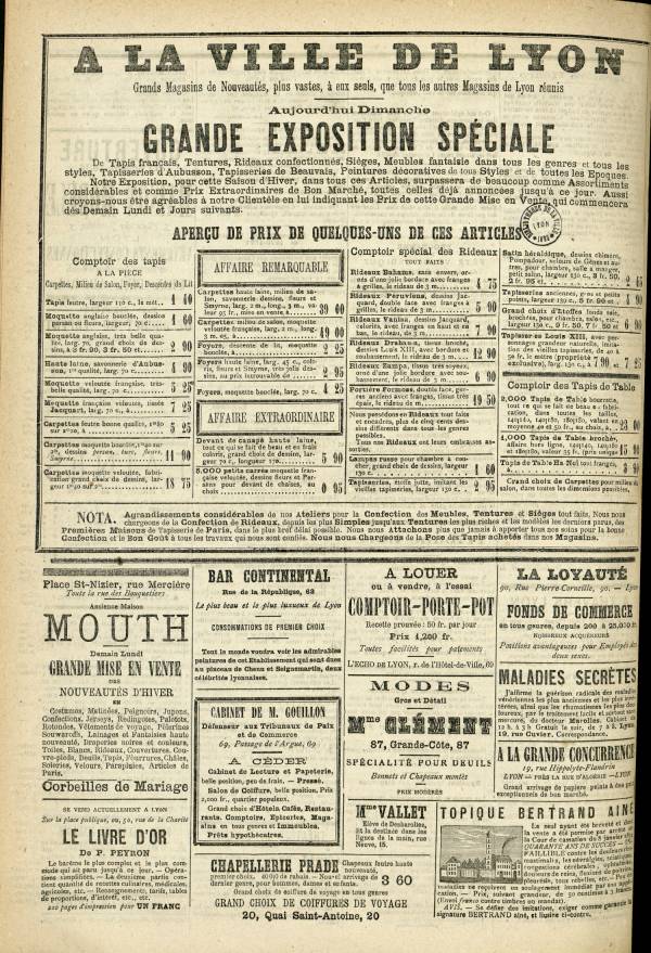 
						Affichage en mode lecture de la page
					