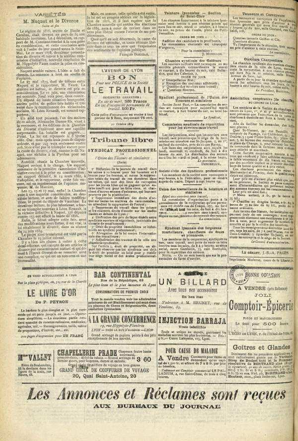 
						Affichage en mode lecture de la page
					