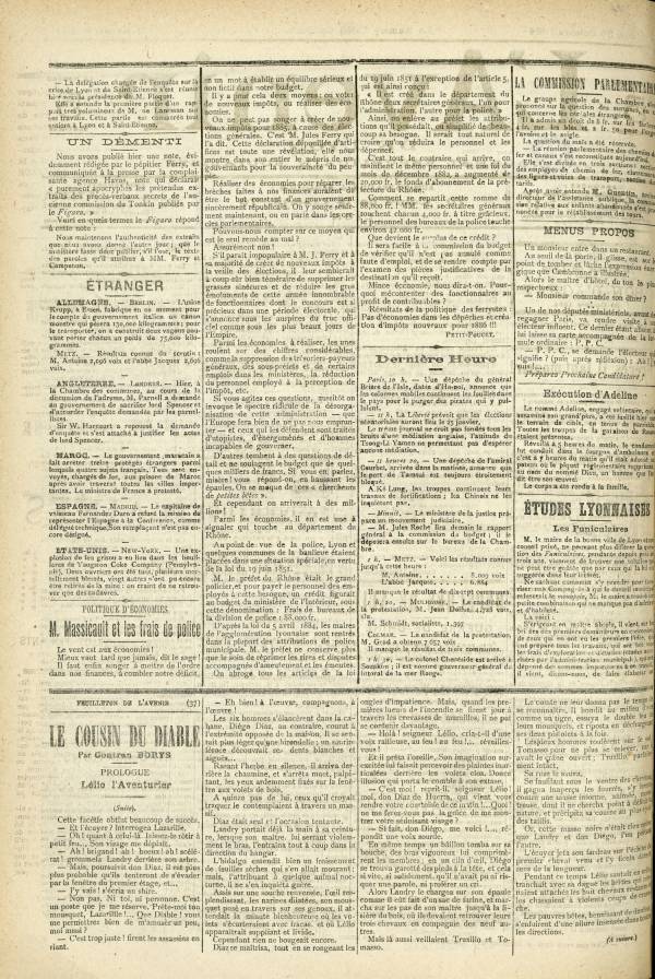
						Affichage en mode lecture de la page
					