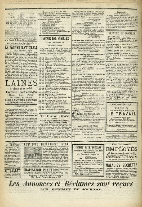 
						Affichage en mode lecture de la page
					