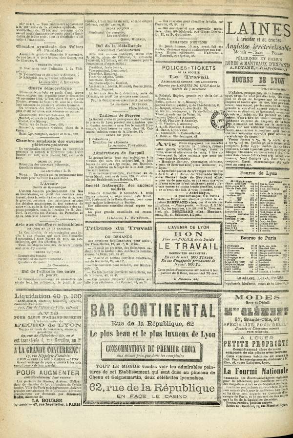 
						Affichage en mode lecture de la page
					