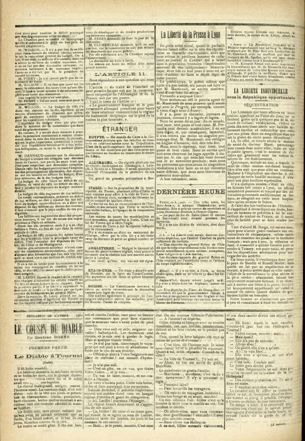 
						Affichage en mode lecture de la page
					