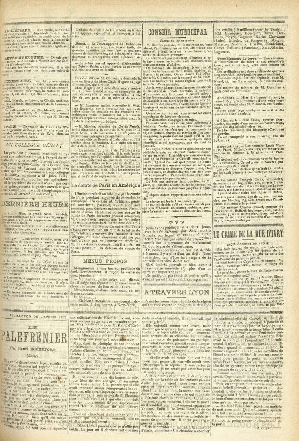 
						Affichage en mode lecture de la page
					