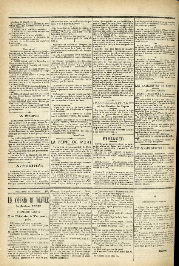 
						Affichage en mode lecture de la page
					