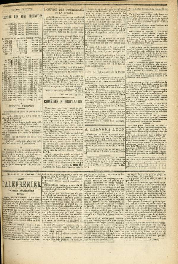 
						Affichage en mode lecture de la page
					