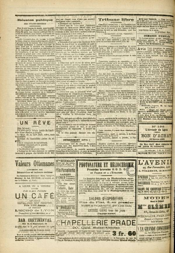 
						Affichage en mode lecture de la page
					
