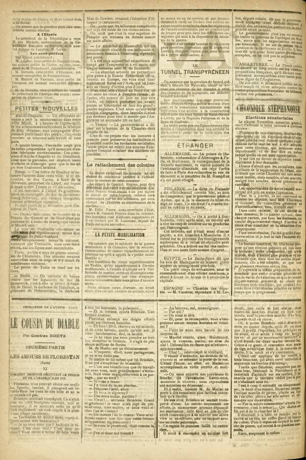 
						Affichage en mode lecture de la page
					