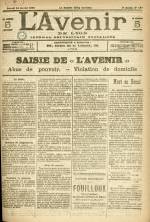 L'AVENIR DE LYON, Deuxième Année - N°187