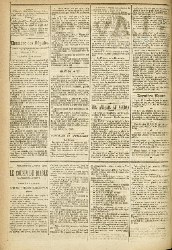 
						Affichage en mode lecture de la page
					