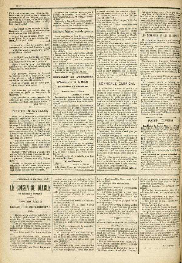 
						Affichage en mode lecture de la page
					