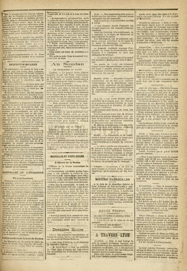 
						Affichage en mode lecture de la page
					