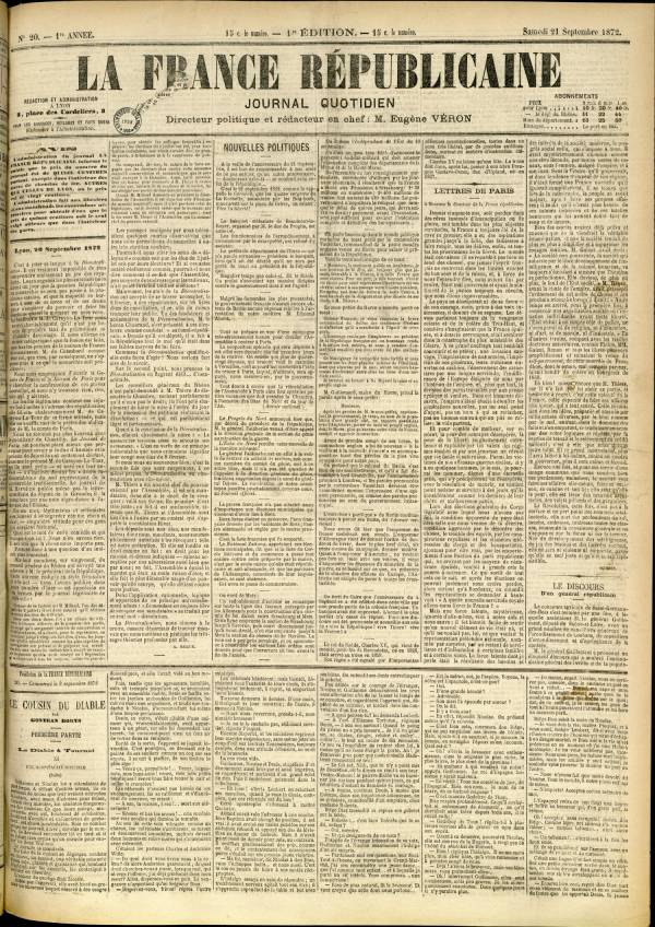 
						Affichage en mode lecture de la page
					