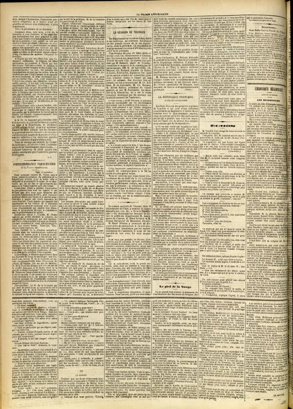 
						Affichage en mode lecture de la page
					