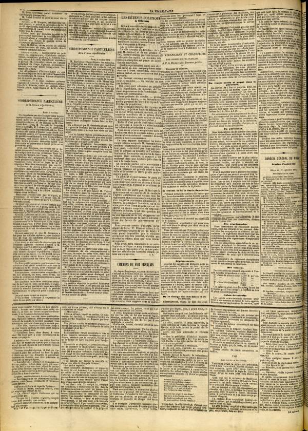 
						Affichage en mode lecture de la page
					