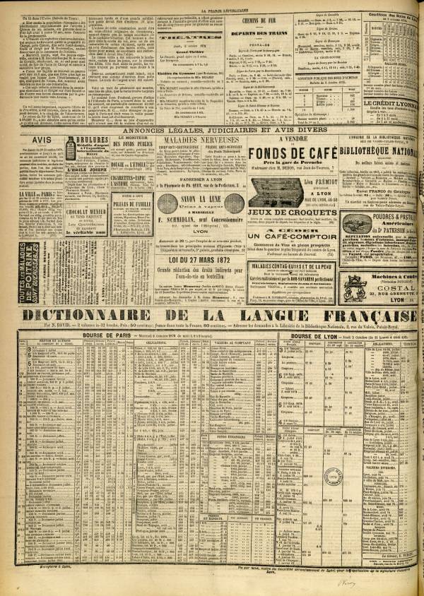 
						Affichage en mode lecture de la page
					