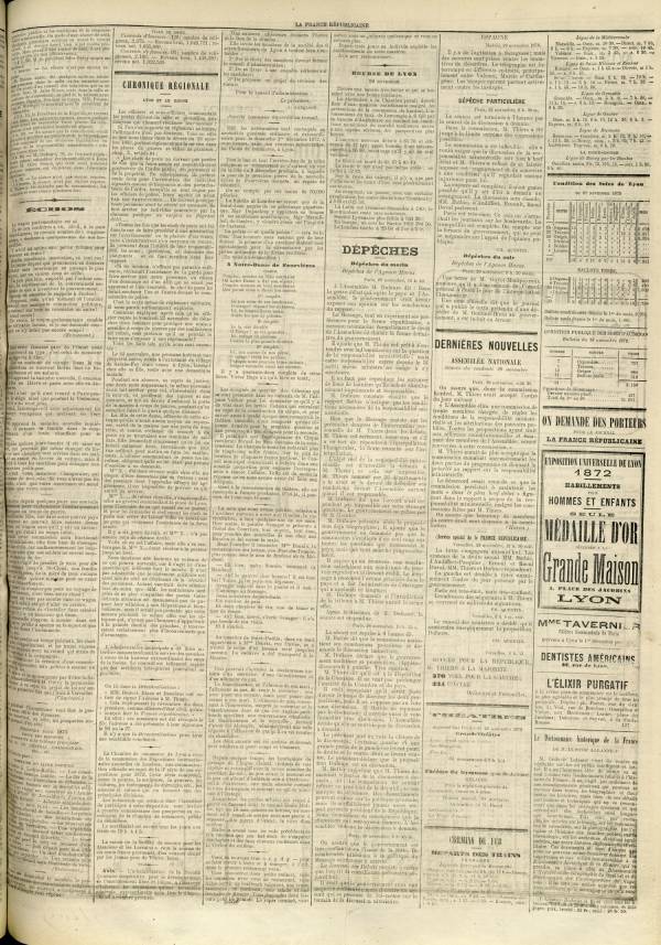 
						Affichage en mode lecture de la page
					