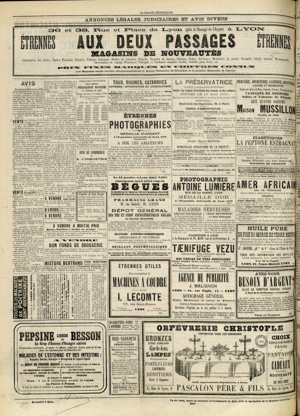 
						Affichage en mode lecture de la page
					