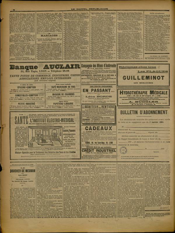 
						Affichage en mode lecture de la page
					